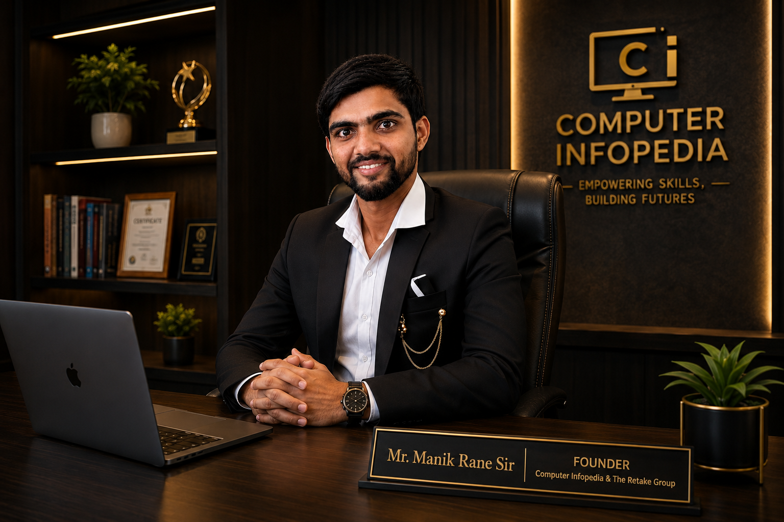 Mr. Manik Rane Sir - Founder & Director, Computer Infopedia