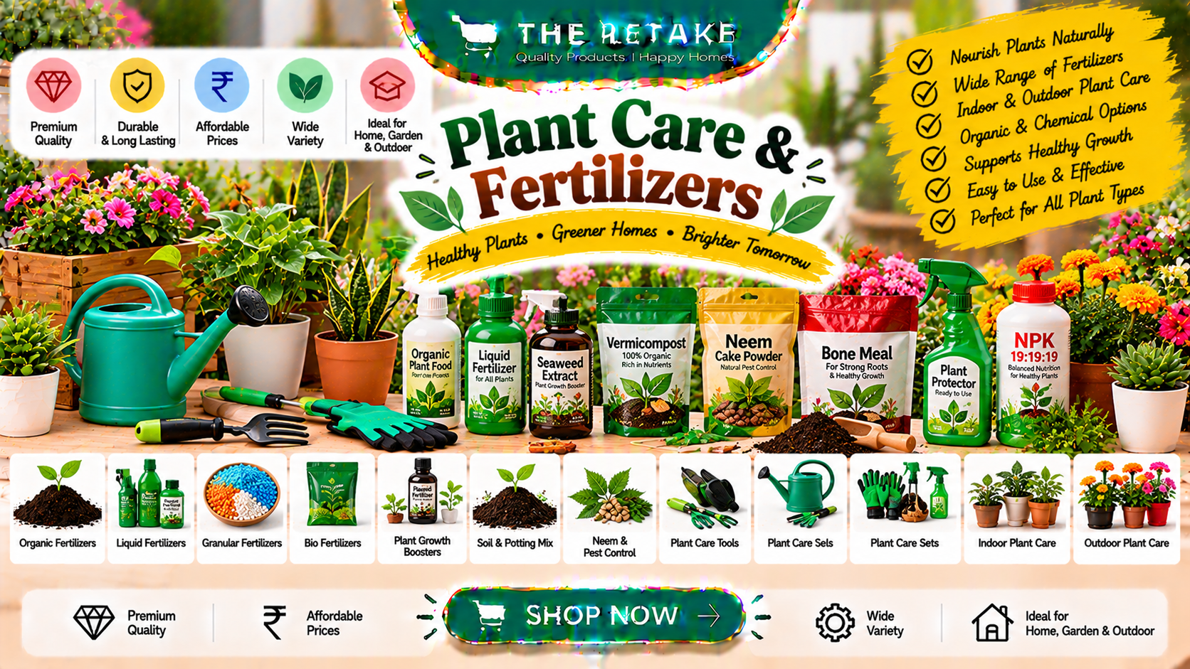 Plant Care and Fertilizers