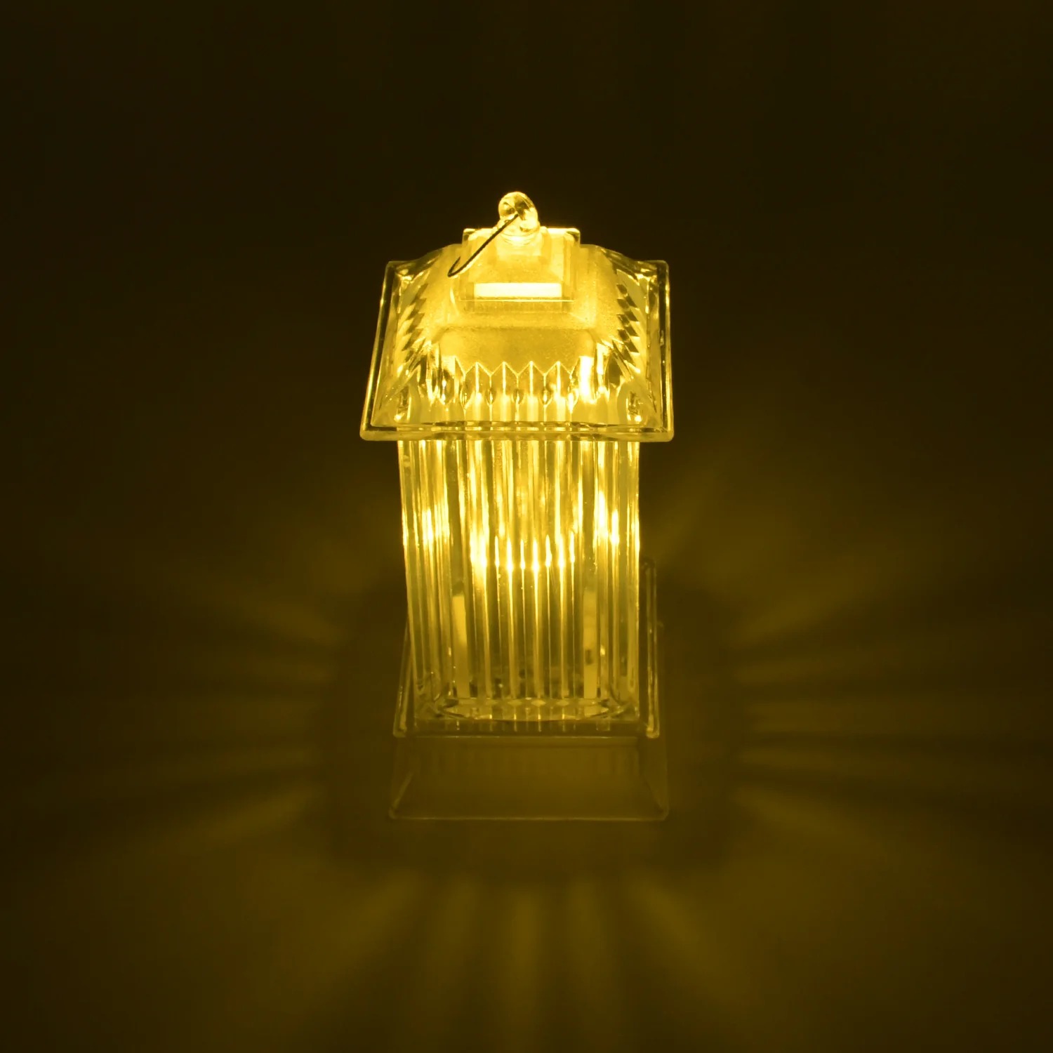 LED Crystal Lamp – Festive Flickering Candle Decor | Tidy Table